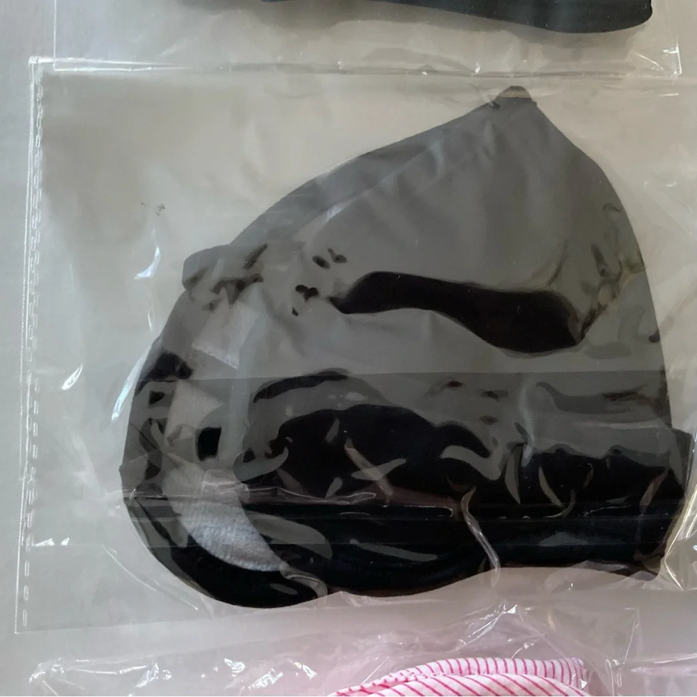 Assorted 12 Pack of Women's Fashion Face Masks in Black, Pink, White